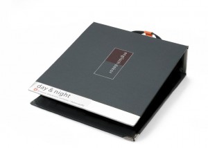 day & night - leerer Ordner/ empty binder